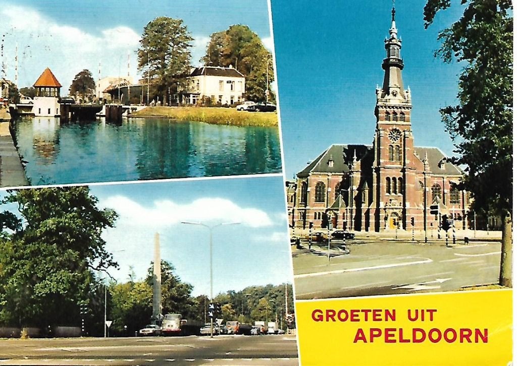 Apeldoorn- -3-luik., Verzenden, 1960 tot 1980, Gelopen, Gelderland