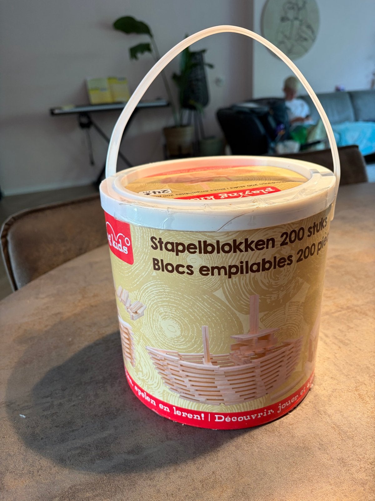 Kaplablokjes - Stapelblokken 200 stuks, Verzenden, Gebruikt, Overige merken