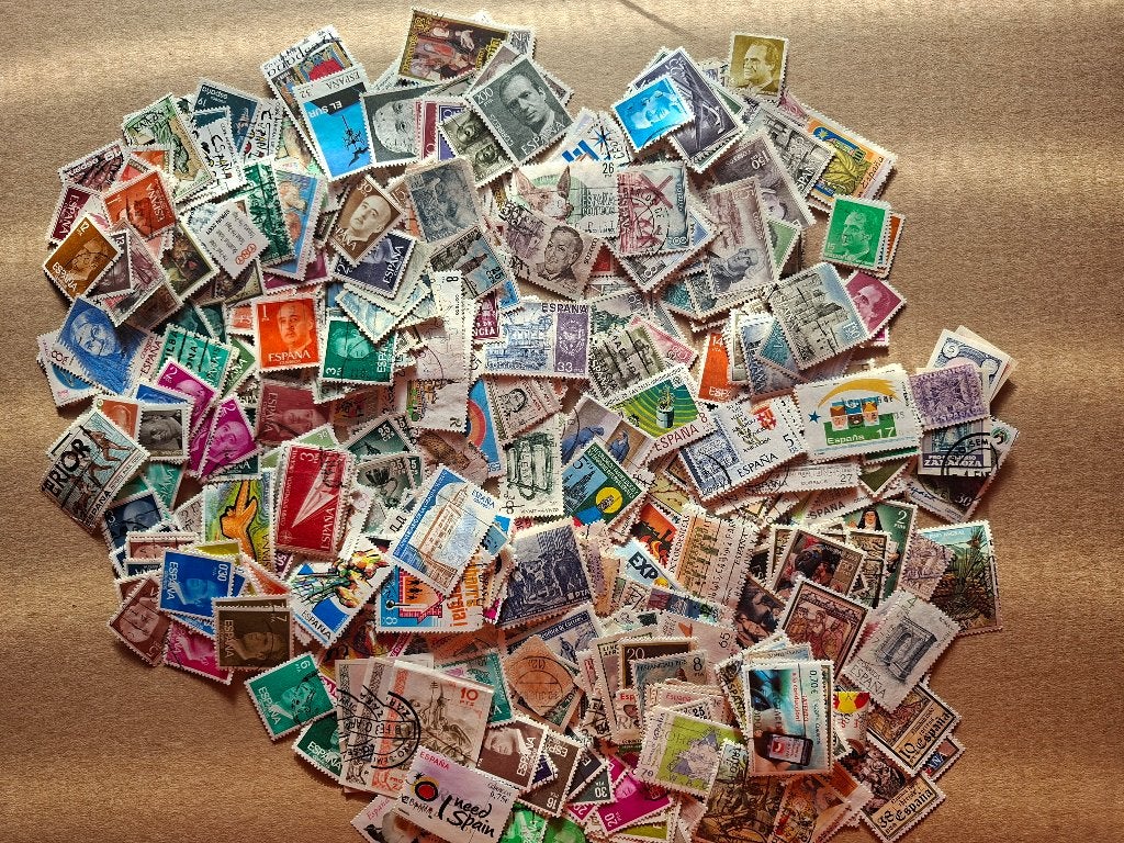Grote verzameling postzegels Spanje, Ophalen of Verzenden, Gestempeld