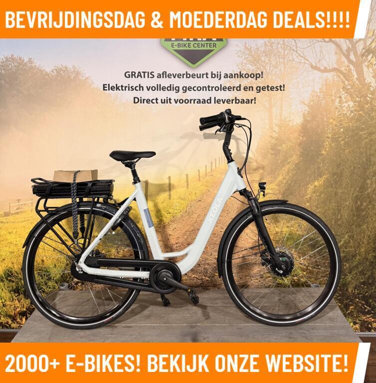 NU AL EEN ELEKTRISCHE FIETS VANAF 1399! BIJ MRA OPRUIMING!
