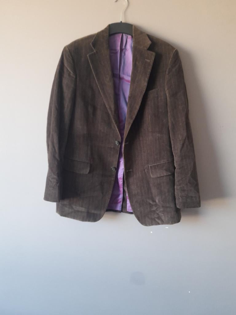 McGregor bruin colbert jasje - Maat L XL, McGregor, Bruin, Maat 42/44 (L), Ophalen of Verzenden