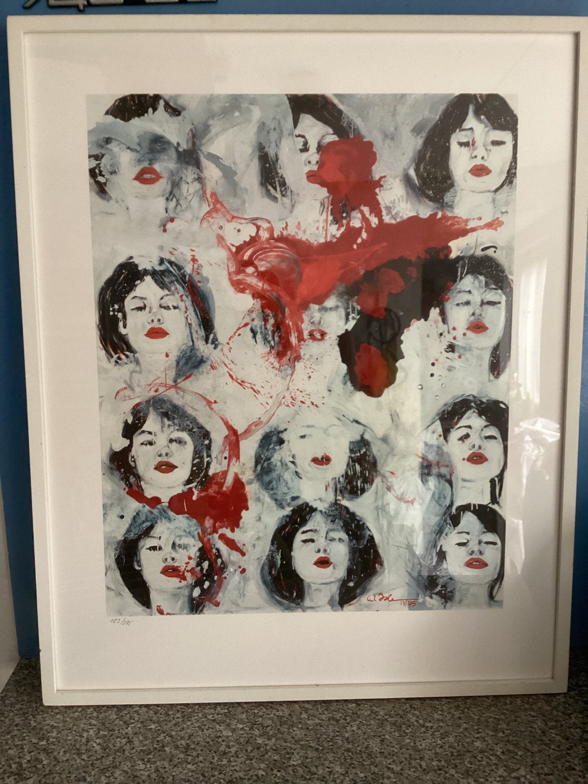 Wolfgang Isle, Konsumentin, Antiek en Kunst, Ophalen, Lithografie, Portret en Figuren, Gelimiteerde oplage
