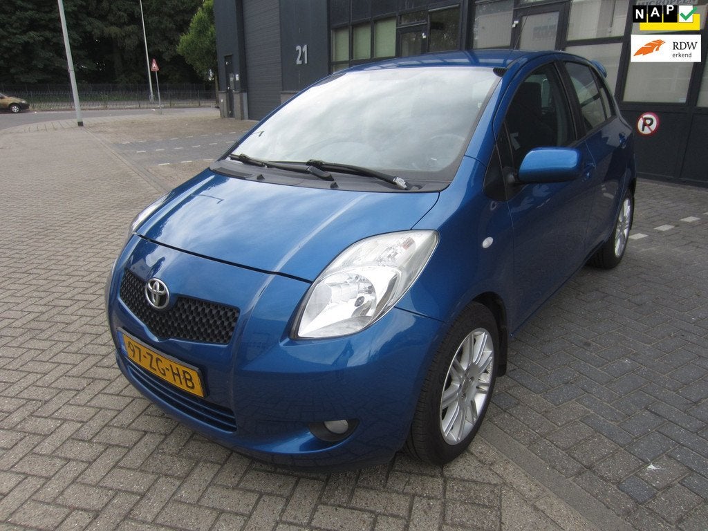 Toyota Yaris 1.3 VVTi Sol 2008 Airco 5-Deurs NAP! APK!, Voorwielaandrijving, 4 cilinders, Origineel Nederlands, Bedrijf