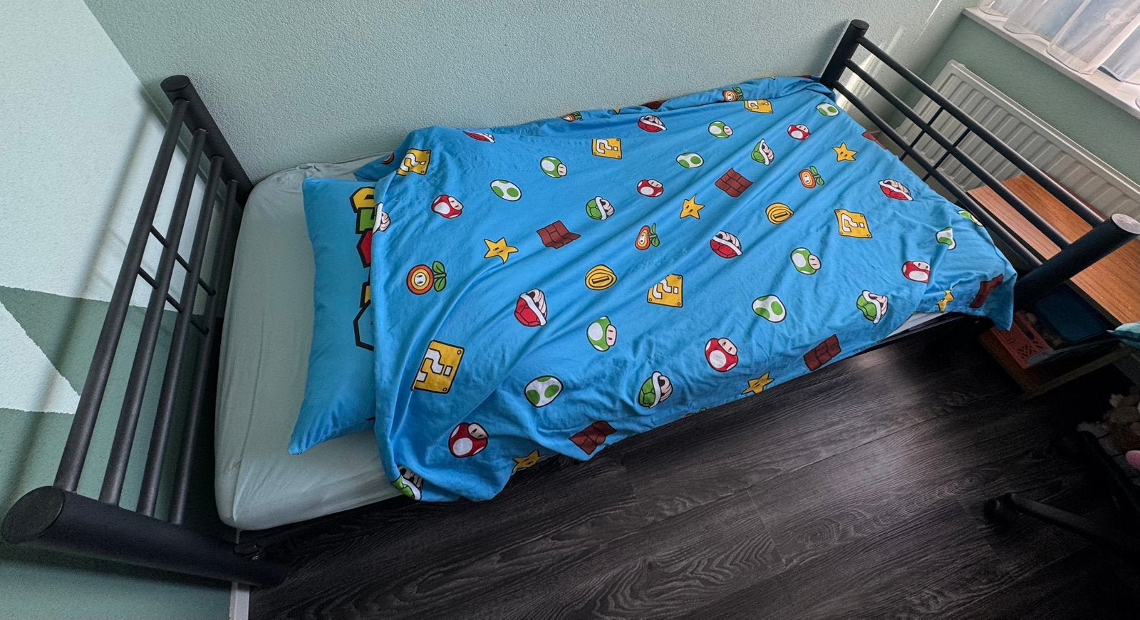 1 persoons bed, Ophalen, Eenpersoons, Zo goed als nieuw, Overige maten