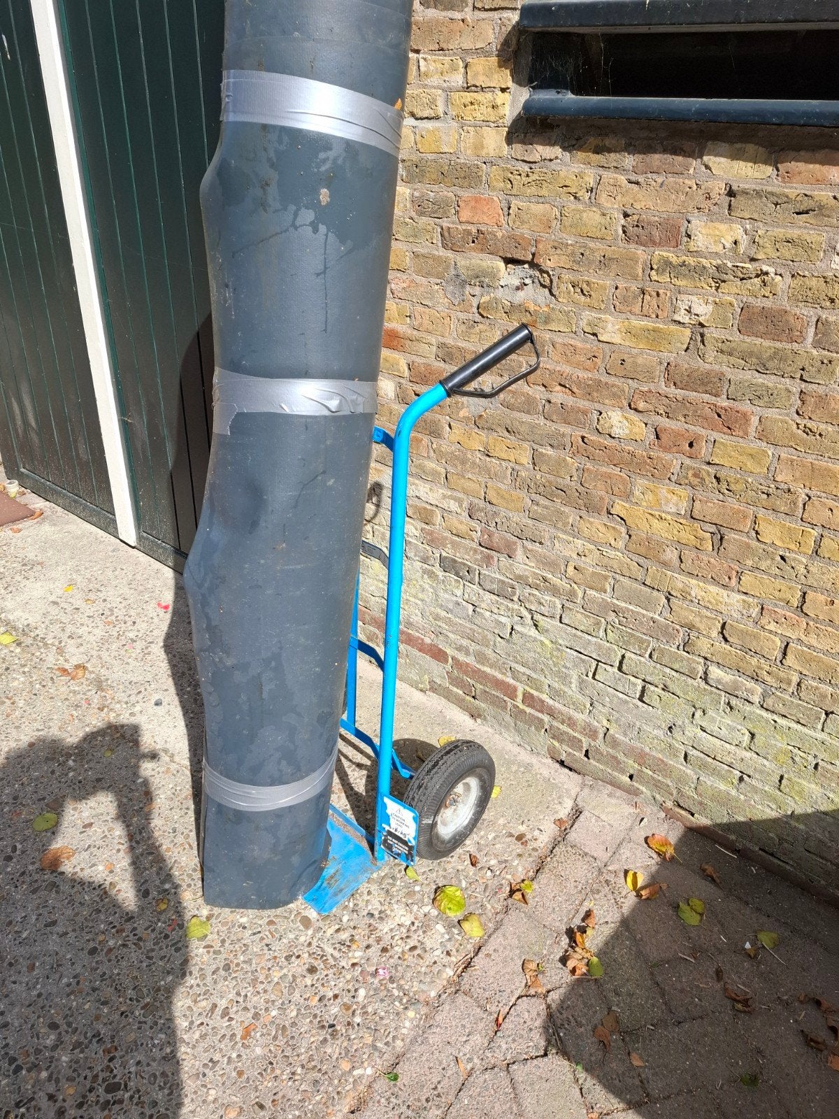 mooi rubber op rol voor bekleden van wanden of voor iets and, Ophalen of Verzenden