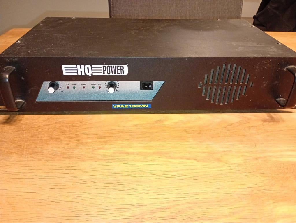 HQ POWER VPA2100MN Vermogenversterker, Audio, Tv en Foto, Luidsprekers, Ophalen of Verzenden, 120 watt of meer, Overige merken