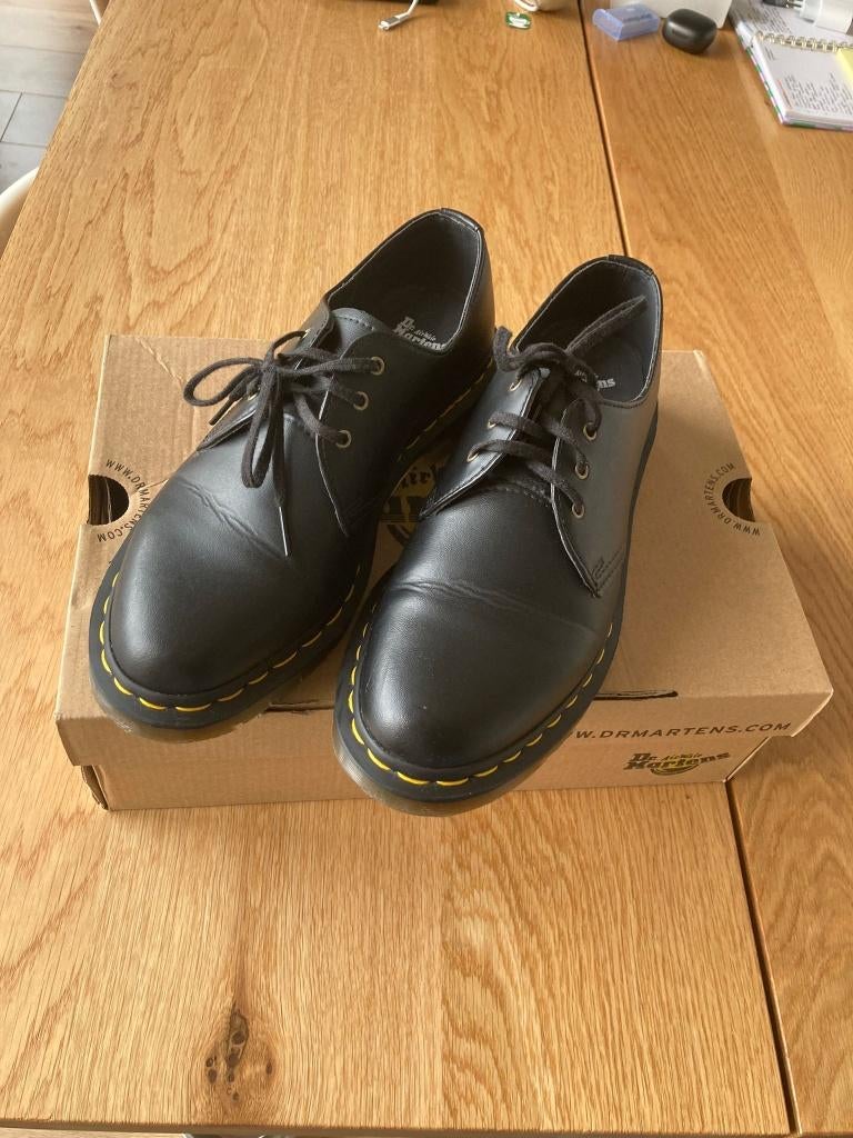 Dr Martens vegan Felix maat 41, Kleding | Dames, Schoenen, Zwart, Ophalen of Verzenden, Dr. Martens, Zo goed als nieuw