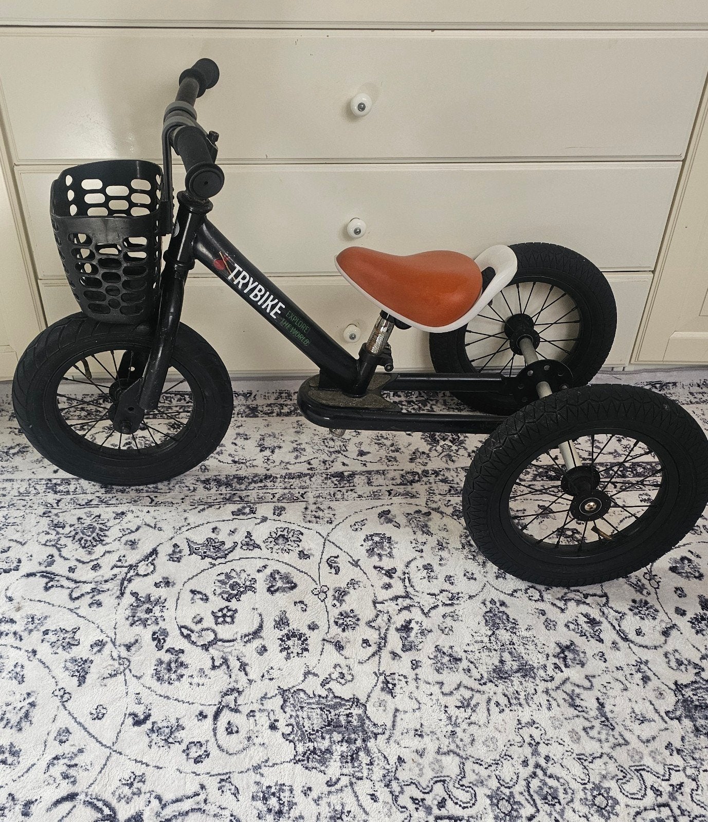 Trybike met mandje, Ophalen, Gebruikt, Loopfiets