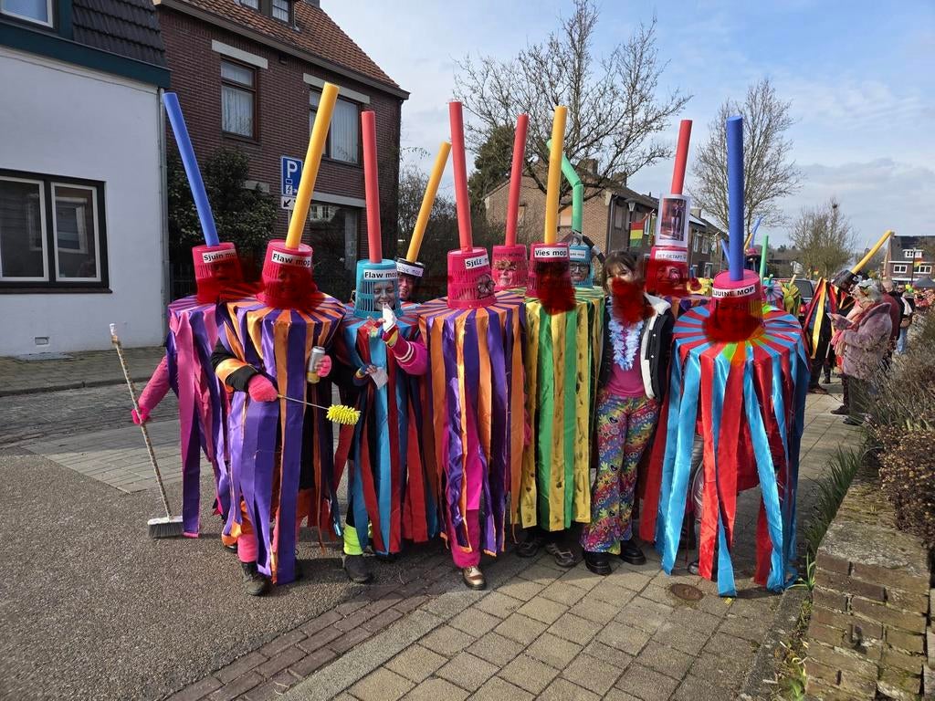 Carnavalsgroep moppen, Ophalen of Verzenden, Gedragen, Carnaval, Kleding
