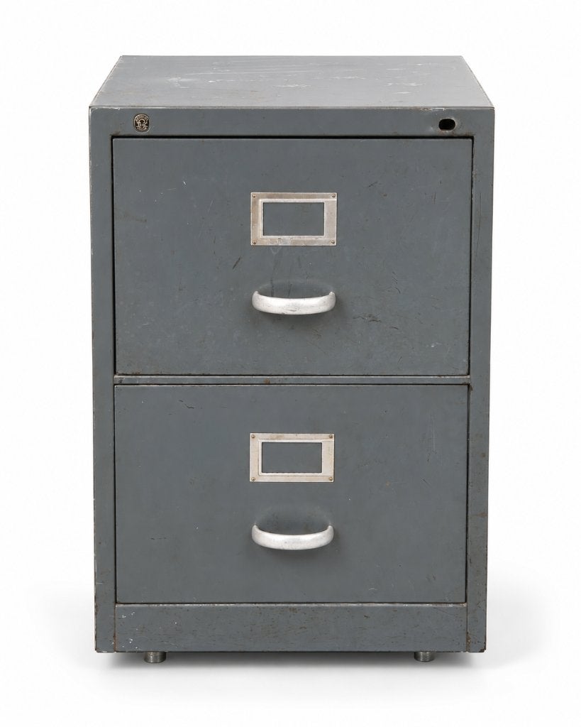 Vintage Gispen Holland Stalen Archiefkast - Industrieel, Gebruikt, ., Meerdere deuren, .