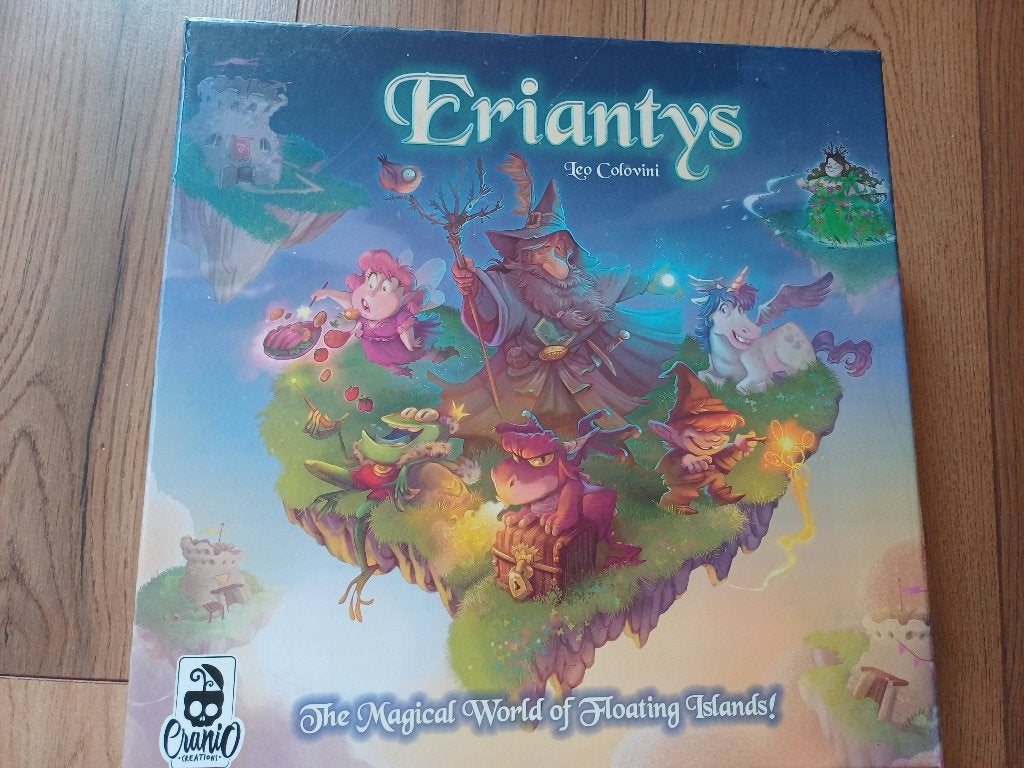 Eriantys bordspel (taalonafhankelijk), Een of twee spelers, Ophalen of Verzenden, Zo goed als nieuw