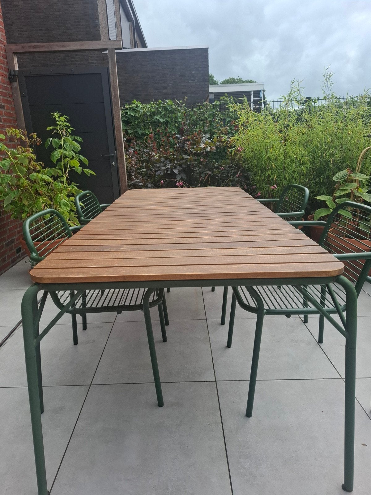 Tuinset Normann Copenhagen Vig donkergroen, Ophalen, Overige materialen