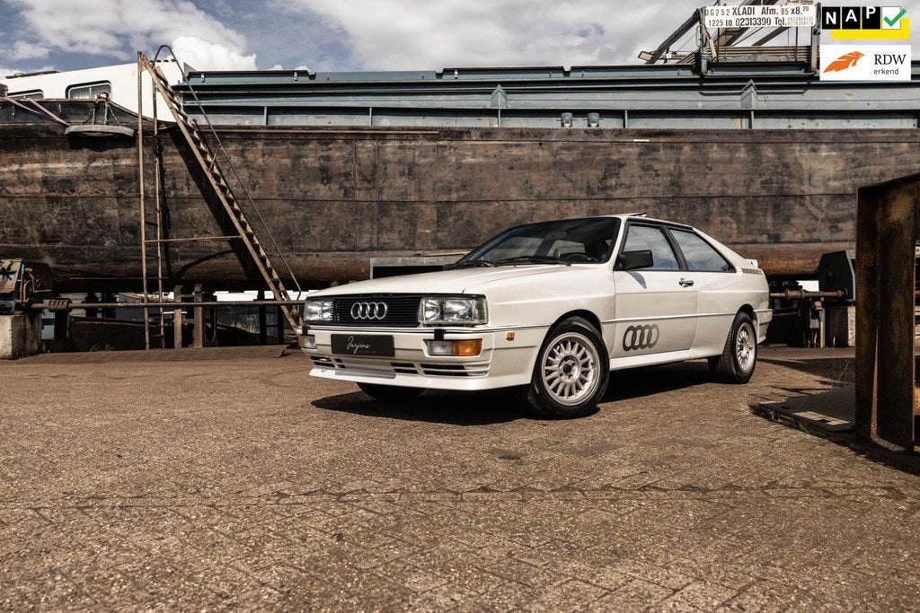 Audi Quattro Ur 2.2 Turbo (200pk) 1988 | MB Motor | Alpinwei, Auto's, Audi, Bedrijf, Te koop, Coupe, 4x4, ABS, Metallic lak, Mistlampen