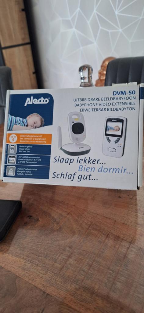 Nieuwe babyfoon   MERK Alecto DVM-50, Kinderen en Baby's, Babyfoons, Ophalen, Nieuw, 250 meter of meer