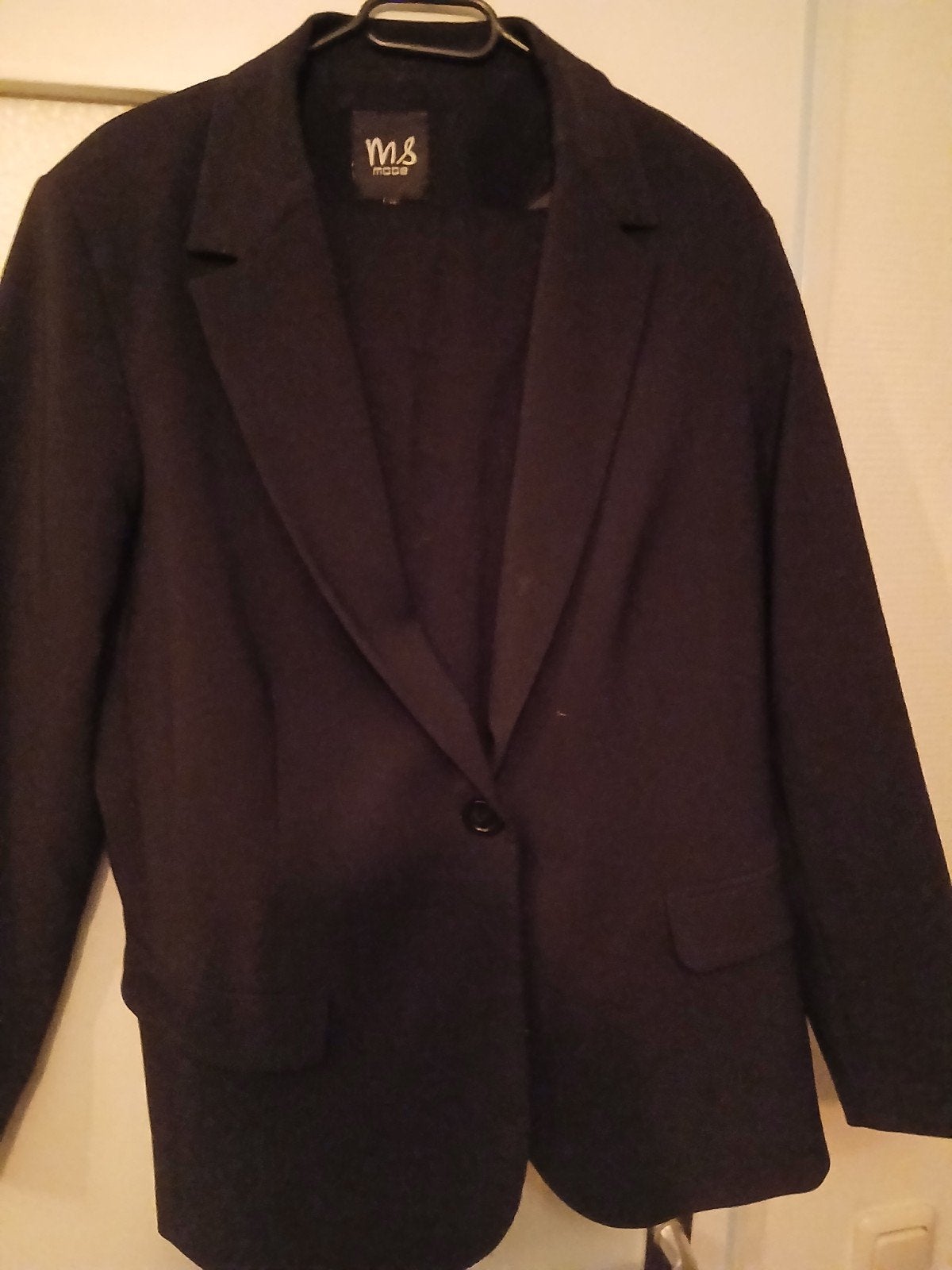 damespak maat 48 van ms mode zwart, Ophalen of Verzenden, Zo goed als nieuw, Maat 46/48 (XL) of groter, Zwart