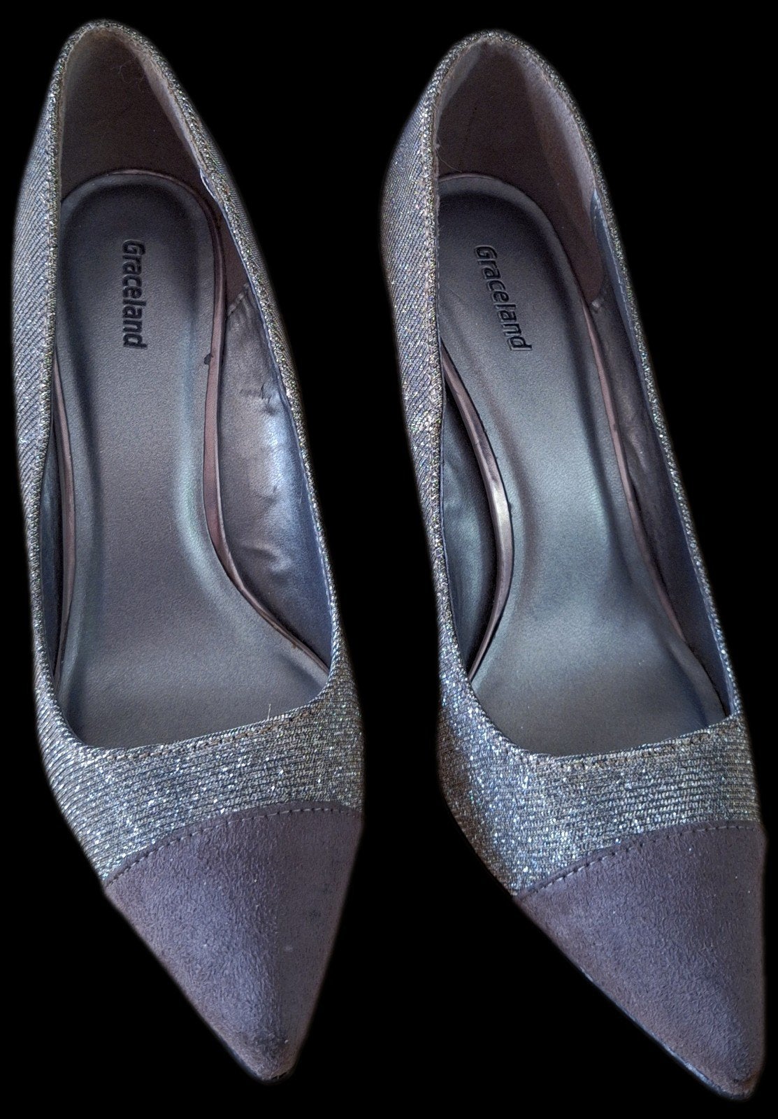 Graceland glitter pumps maat 37 model van Sylvie Meis, Kleding | Dames, Schoenen, Pumps, Overige kleuren, Ophalen of Verzenden