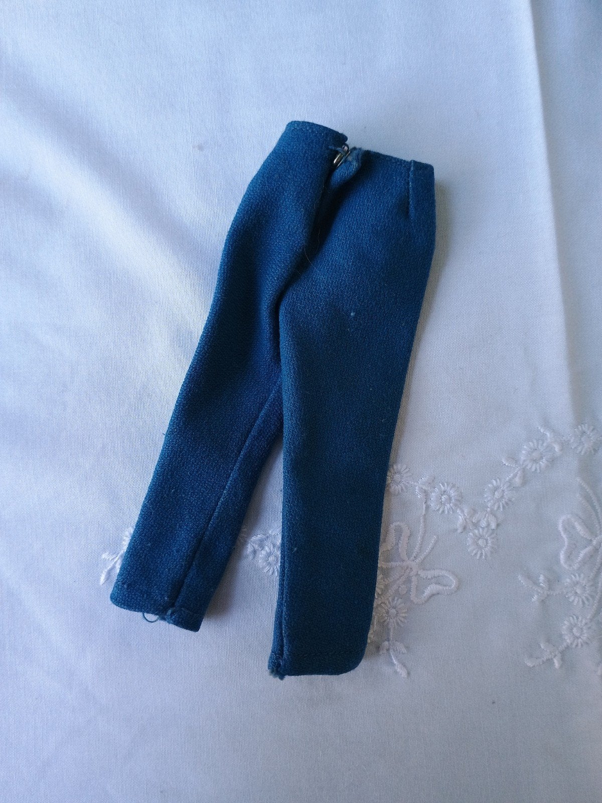 Oude blauwe barbie broek, Ophalen of Verzenden, Gebruikt, Kleertjes