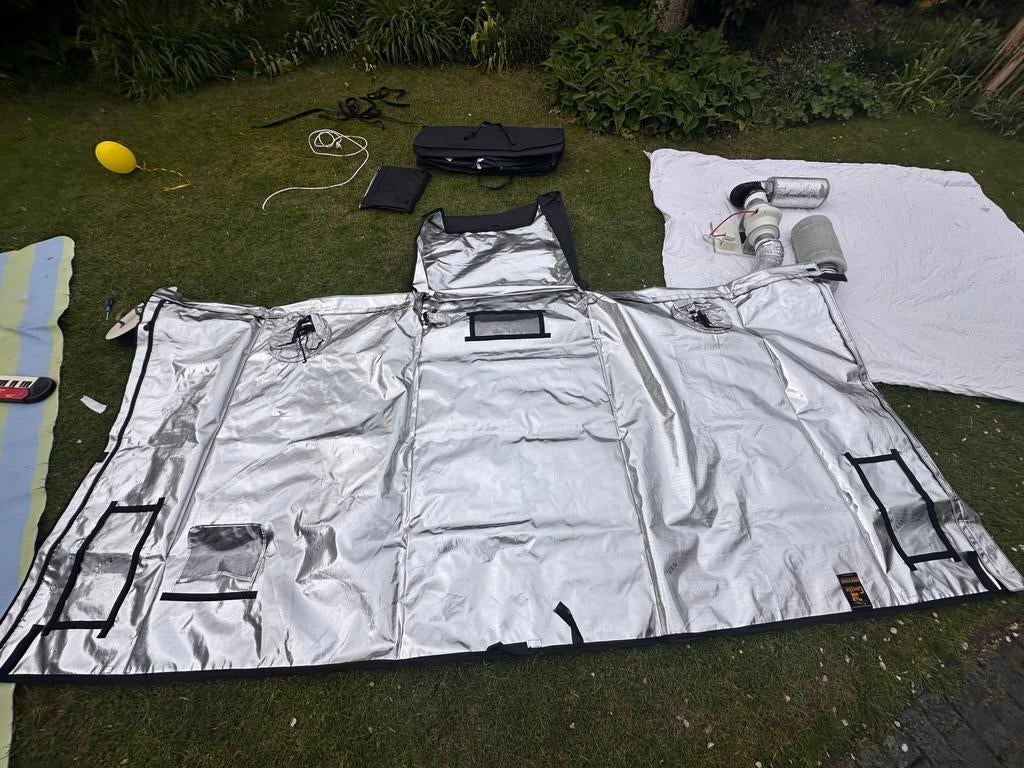 Complete kweektent met 400w full spectrum LED, Tuin en Terras, Kweekspullen, Ophalen, Zo goed als nieuw, Kweektent
