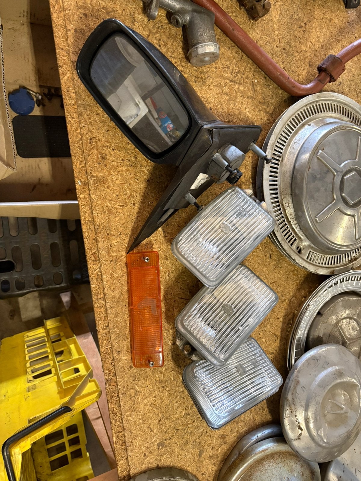 Ford Escort XR3i verstralers en spiegel, Auto-onderdelen, Ophalen of Verzenden, Gebruikt, Ford