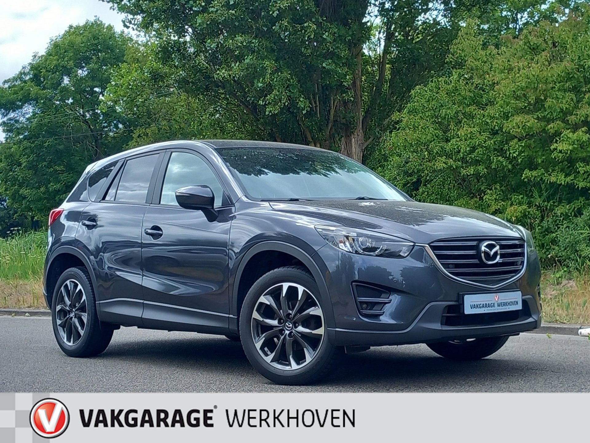 Mazda CX-5 2.0 SkyActiv-G 165 TS+ Nakama Edition| Camera | B, Auto's, Voorwielaandrijving, 1998 cc, Stof, Zwart