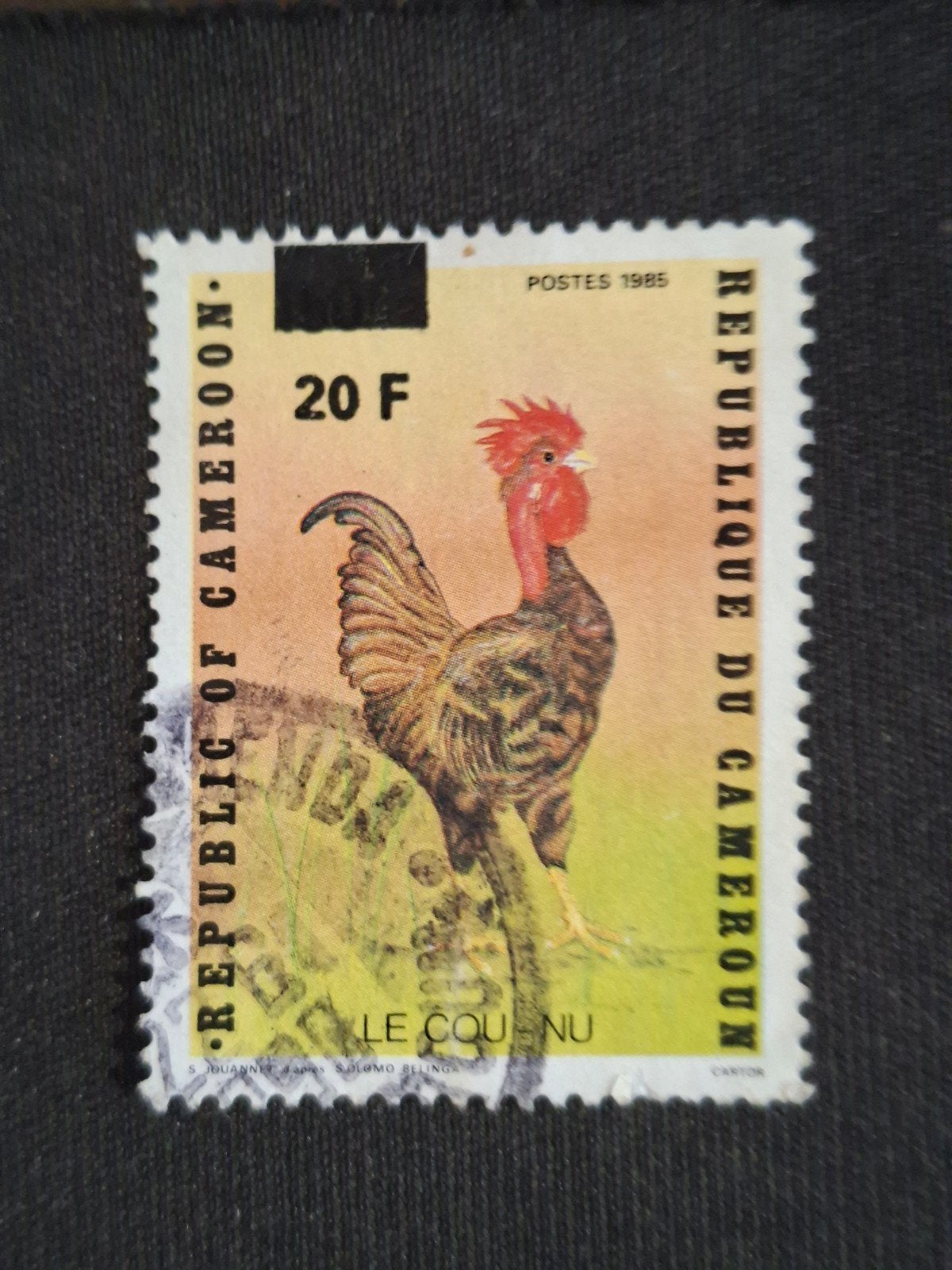 Kameroen, Ophalen of Verzenden, Overige landen, Gestempeld