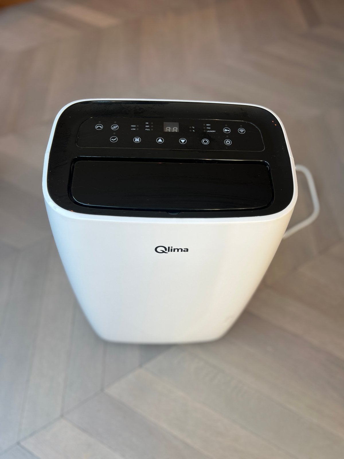 Qlima D 630 P Smart Luchtontvochtiger - Zo goed als nieuw, Witgoed en Apparatuur, Ophalen, 3 snelheden of meer, Zo goed als nieuw