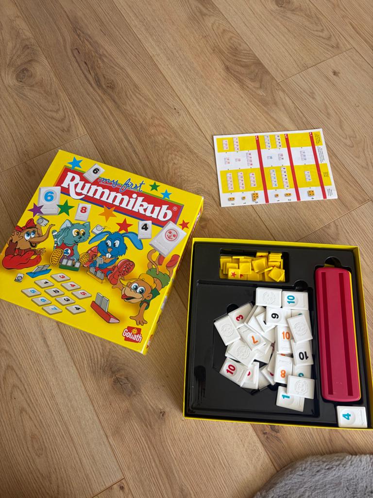 Rummikub My First - Educatief Cijferspel voor Kinderen, Een of twee spelers, Ophalen, Gebruikt