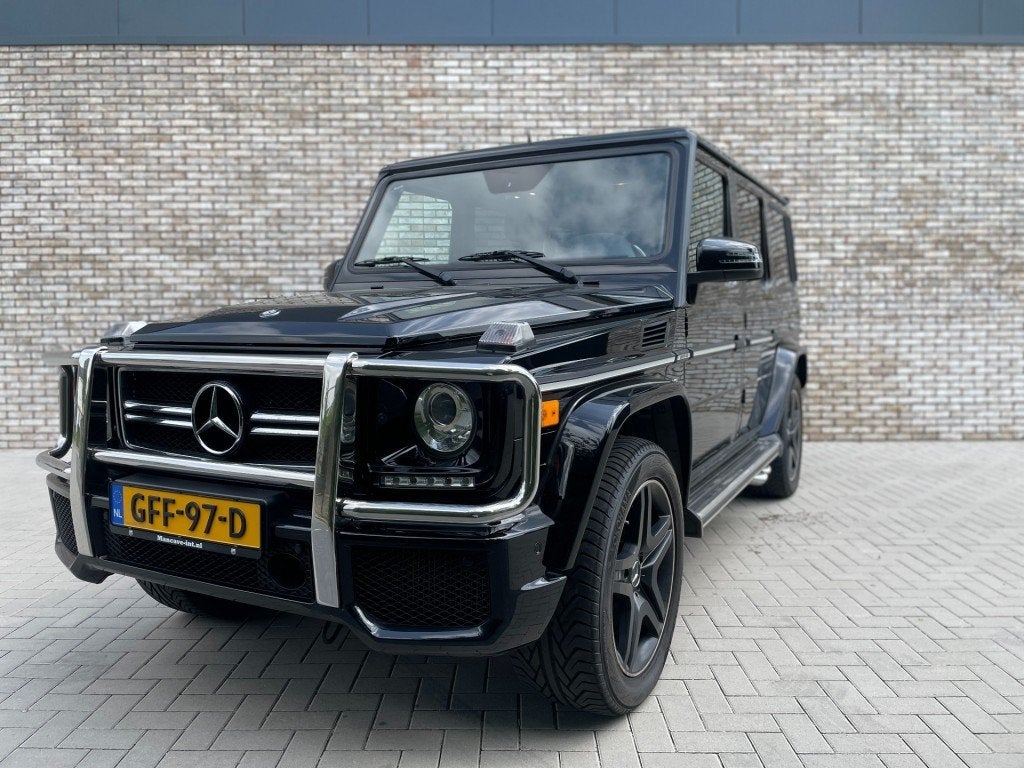 Mercedes-benz G-KLASSE V8 BiTurbo/5.5L/544 pk, Auto's, Automaat, Gebruikt, 545 pk, Zwart