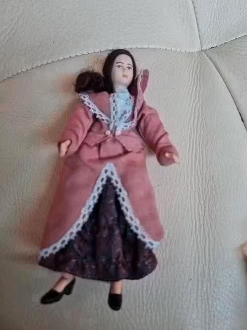 Caco Popje 13 cm Porselein - Vintage, Ophalen of Verzenden