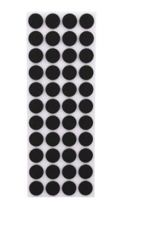180 xAnti-krasvilt ROND 2 cm. 44 delig, Doe-het-zelf en Verbouw, Hout en Planken, Minder dan 25 mm, Eiken, Nieuw, Ophalen of Verzenden