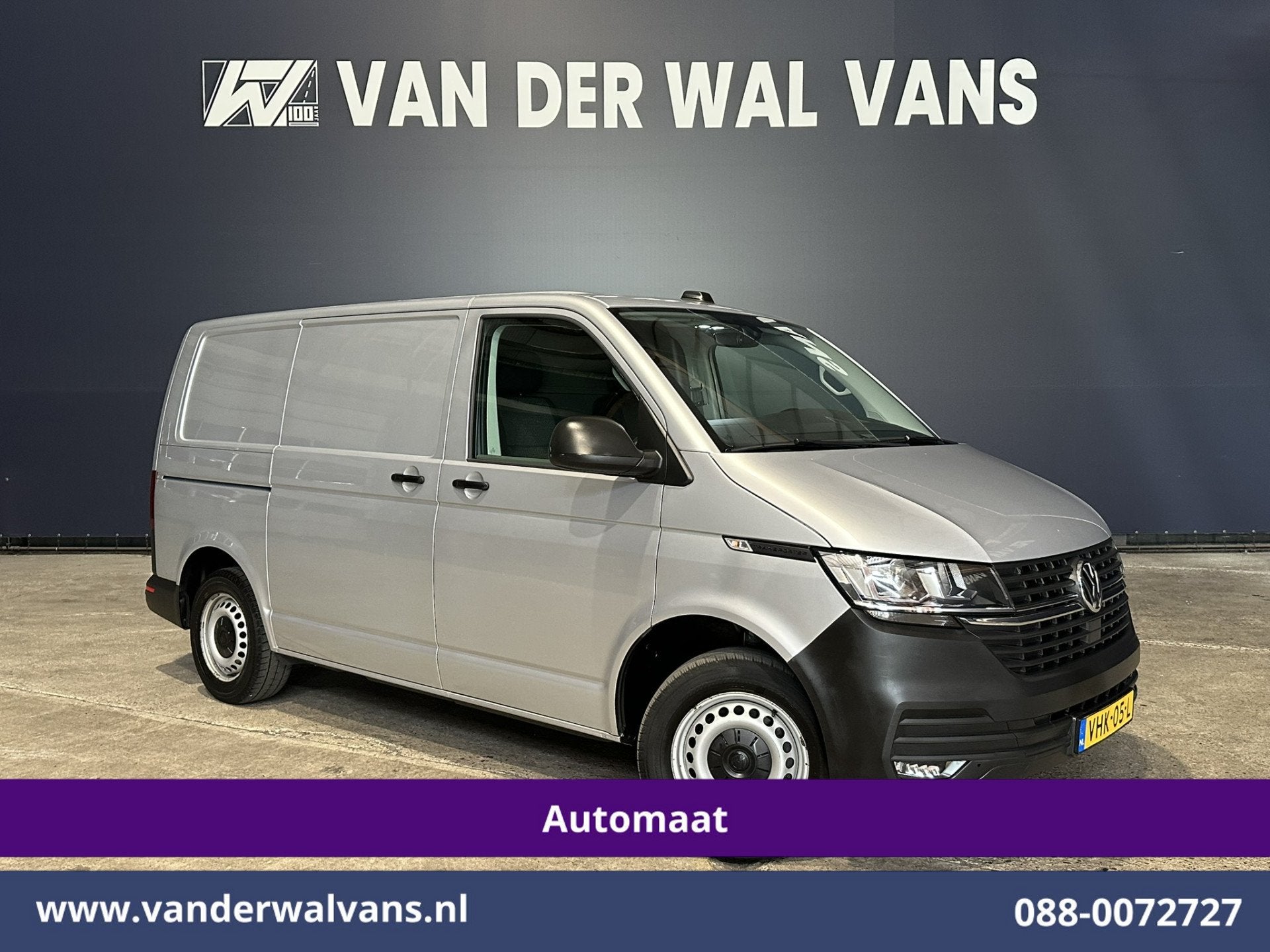 Volkswagen Transporter 2.0 TDI 150pk Automaat L1H1 Euro6 Air, Stof, Gebruikt, 150 pk, Volkswagen