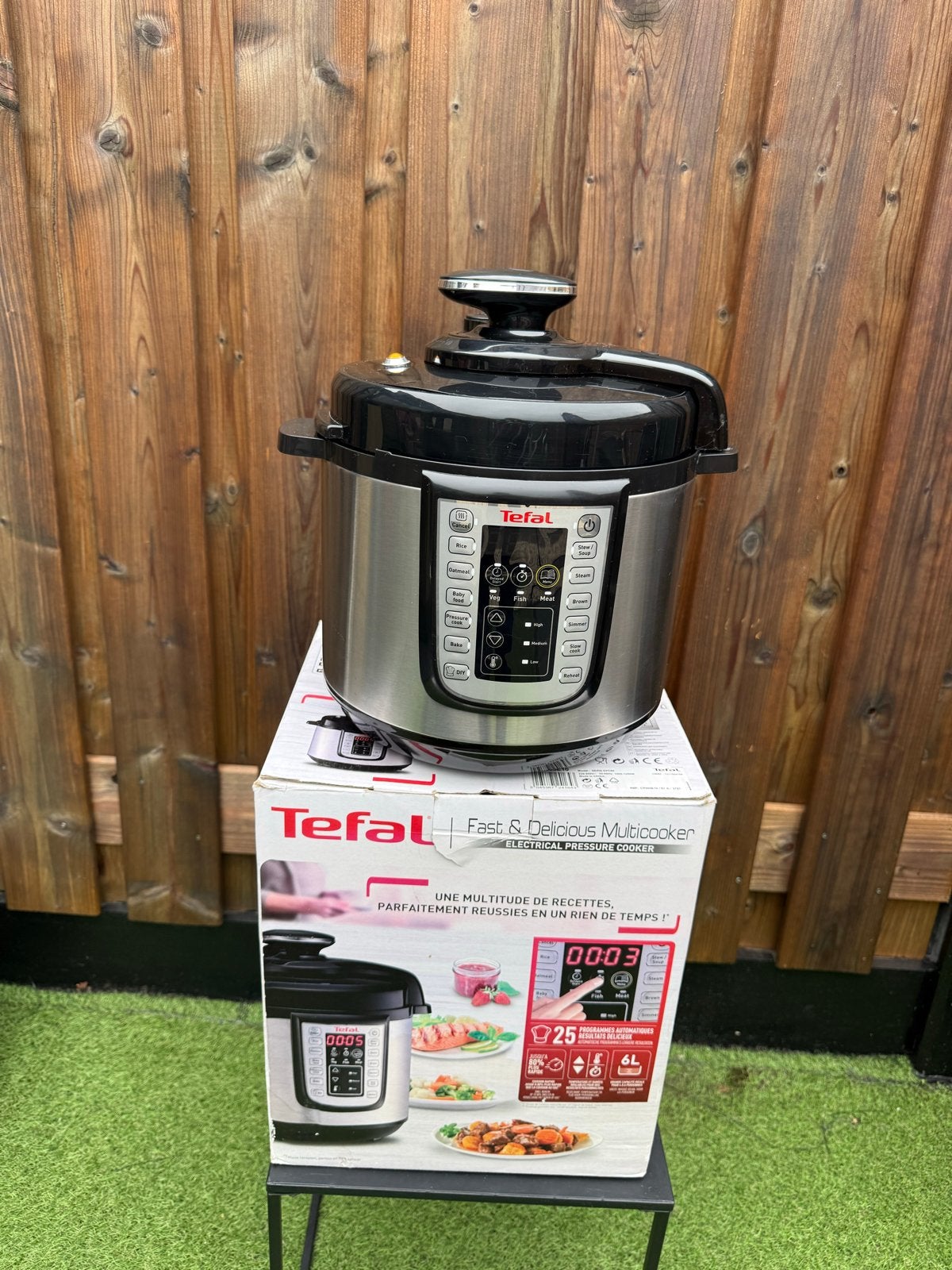 Tefal Fast & Delicious Multicooker - Snelkookpan, 4 liter of meer, Ophalen of Verzenden, Zo goed als nieuw