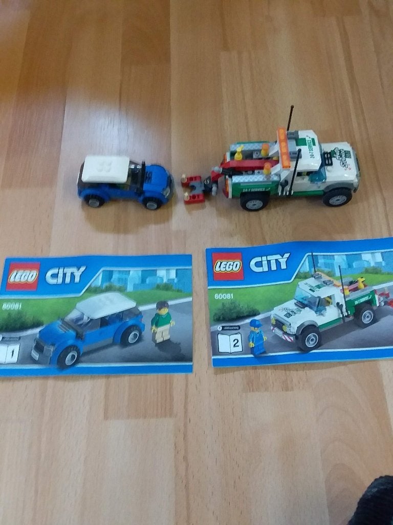 lego nr 60081 sleepwagen, Kinderen en Baby's, Speelgoed | Duplo en Lego, Lego, Ophalen of Verzenden, Inclusief instructies, City