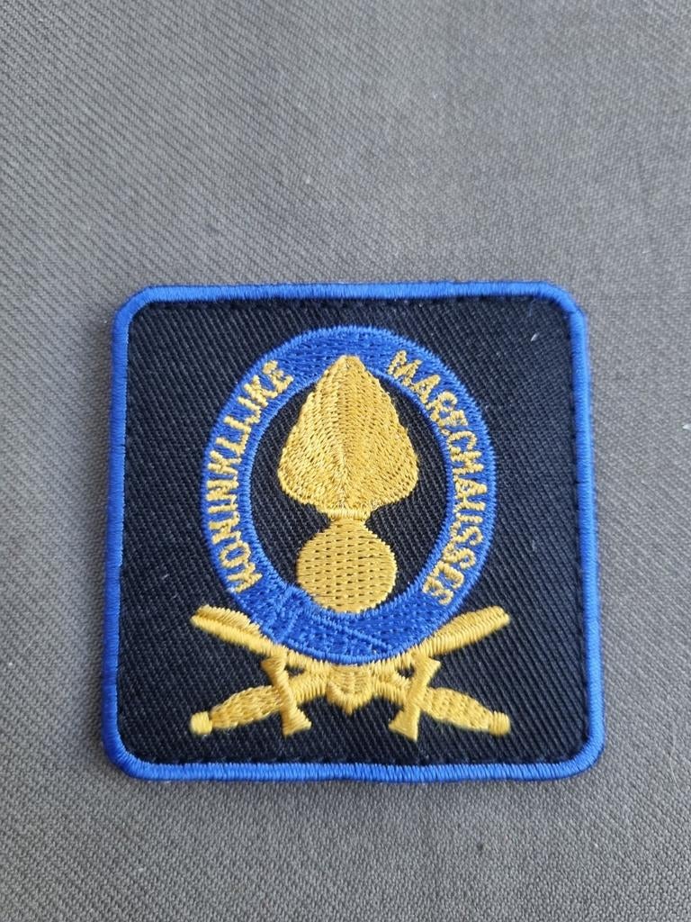 Borstpatch Officier koninklijke Marechaussee, Ophalen of Verzenden, Marechaussee, Nederland, Embleem of Badge