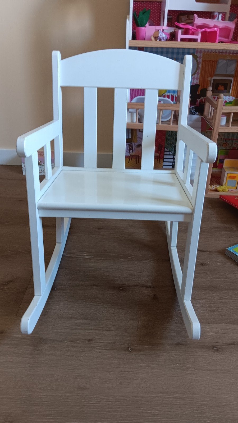 Schommelstoel voor kind, wit, Ophalen, Zo goed als nieuw, Stoel(en)