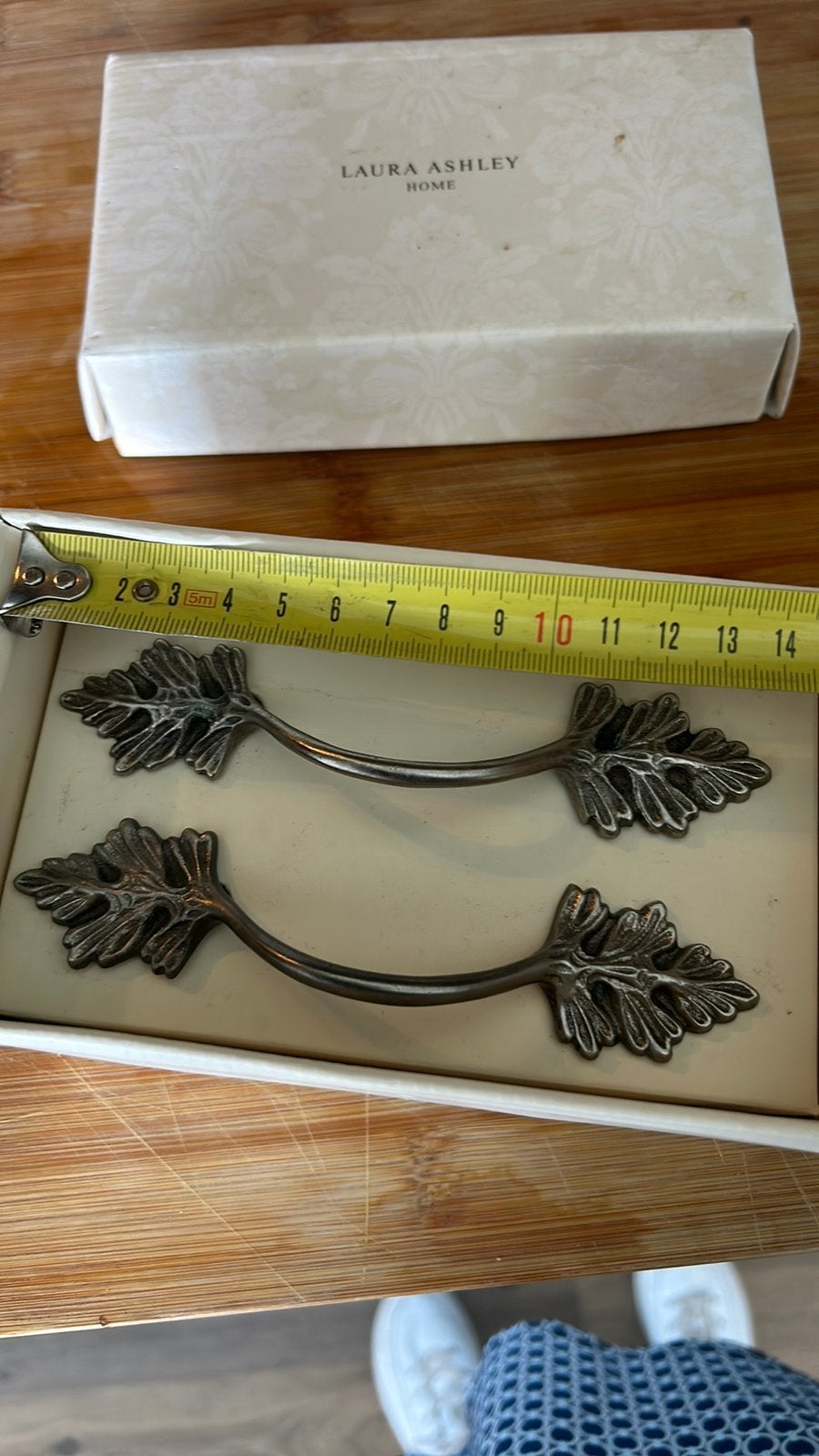 Laura ashley (keuken) kast handvaten., Ophalen of Verzenden, Zo goed als nieuw
