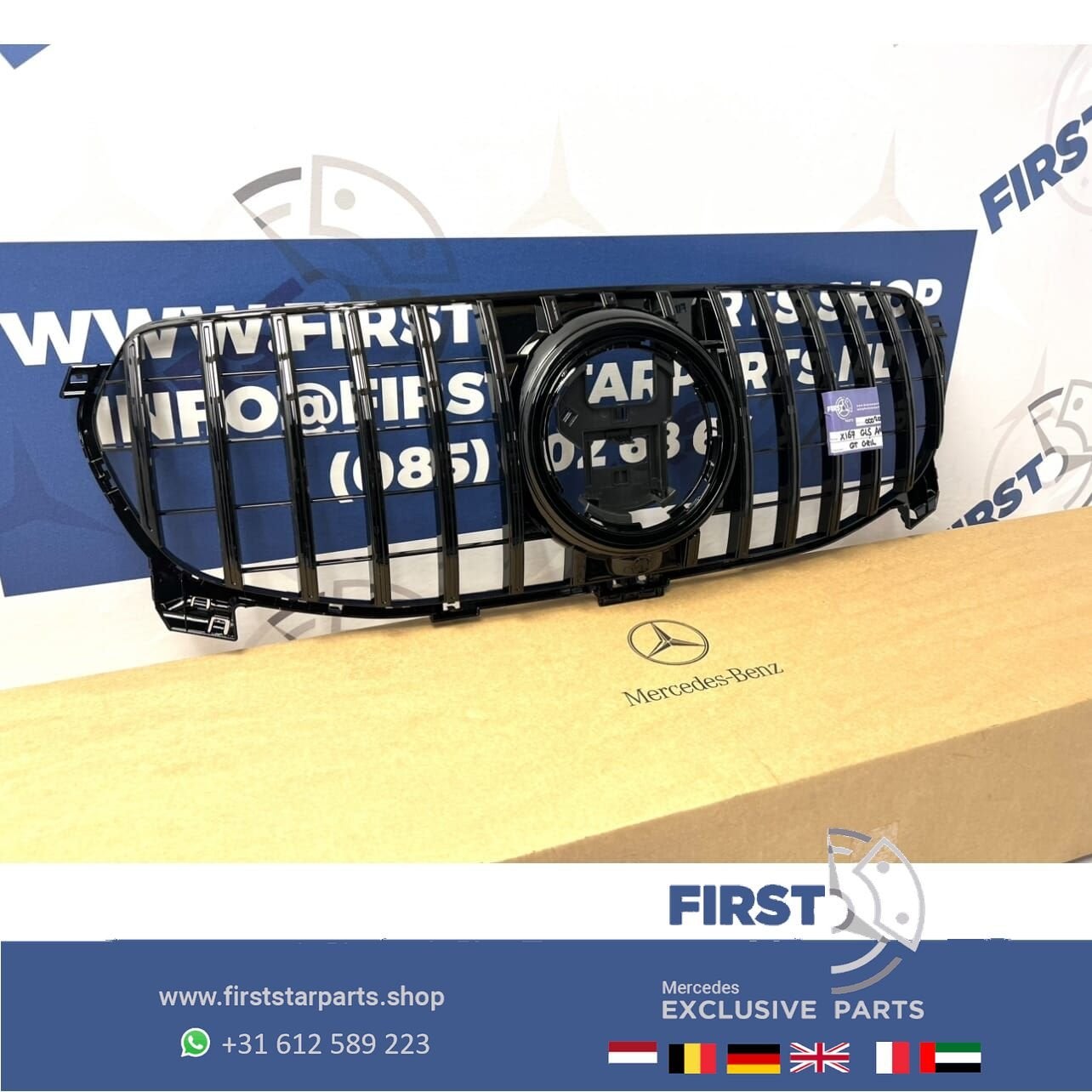 W167 X167 GLS 63 AMG GT GRIL 2019-2025 PANAMERICANA GRILLE V, Gebruikt, -, Ophalen of Verzenden, -