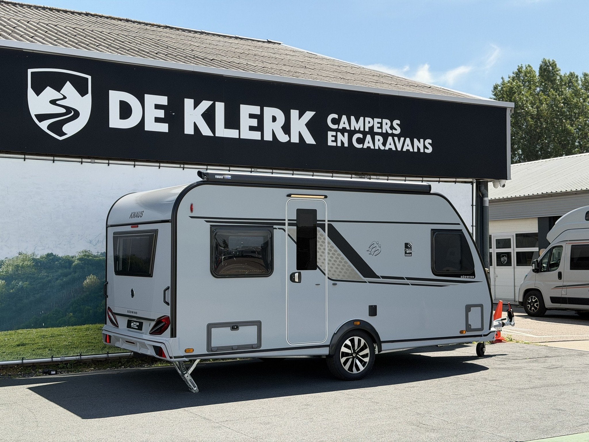 Knaus SUDWIND 450 FU Black Selection Campovollo grey / 50% D, Bedrijf, Info@deklerkcaravans.nl, 6 tot 7 meter, Knaus