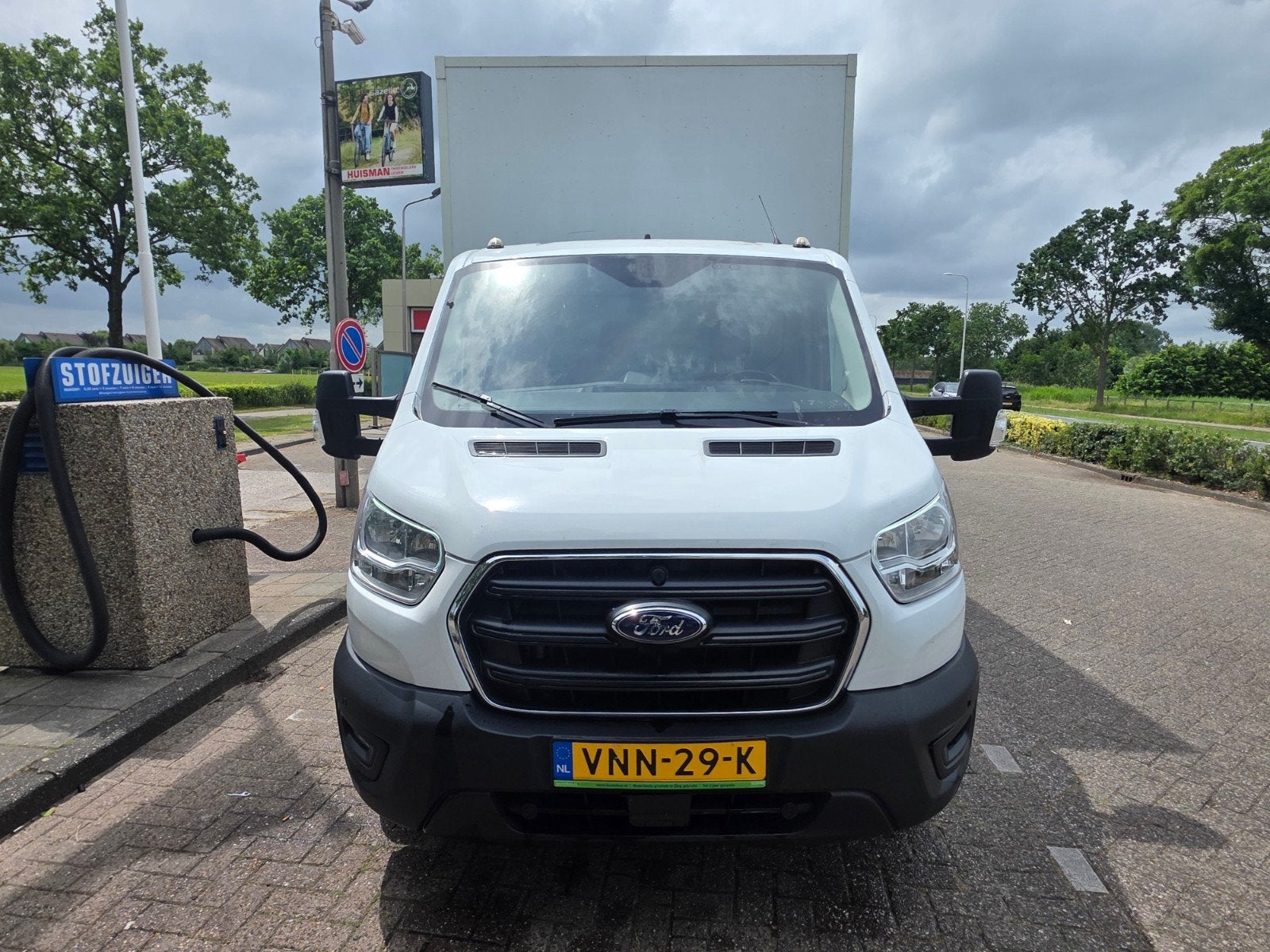 Ford Transit 2022 Wit Euro 6  Lease overname of kopen, Auto's, Bestelauto's, 1995 cc, 129 pk, Wit, Diesel