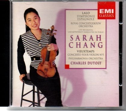 Lalo: Symph. Espagnole, Vieuxtemps: Vioolconcert 5 /Chang, Overige componisten, Soloconcert, Ophalen of Verzenden, Zo goed als nieuw