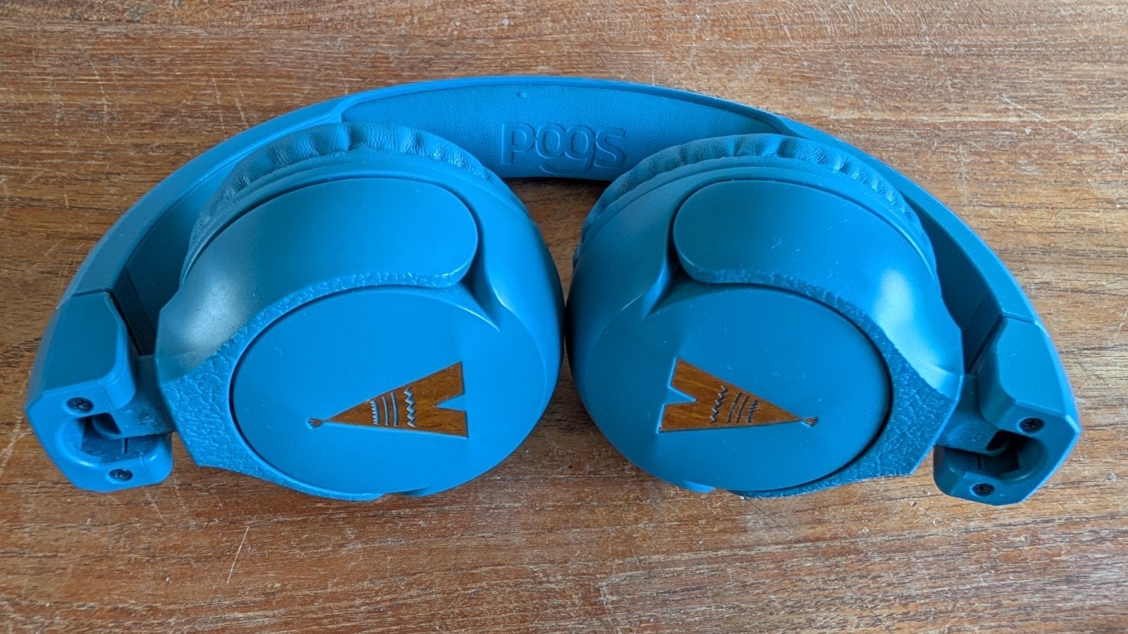 Pogs bedrade On-ear kids Koptelefoon - Blauw, Overige merken, On-ear, Ophalen of Verzenden, Blauw