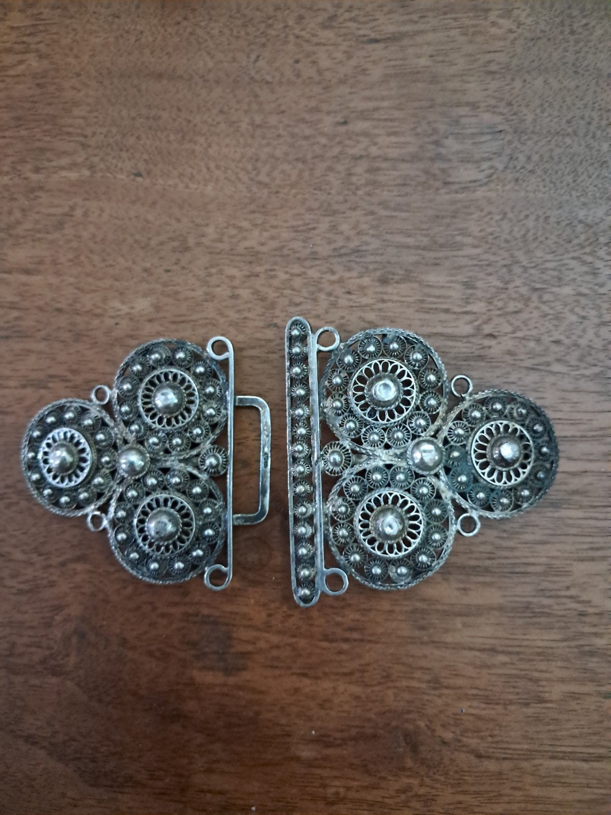 antieke gesp, Sieraden, Tassen en Uiterlijk, Verzenden, Zo goed als nieuw, Overige materialen