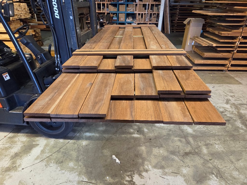 Geschaafde Hardhouten planken 20x140 mm - nr: HP3, Ophalen, Planken, Nieuw, Hardhout