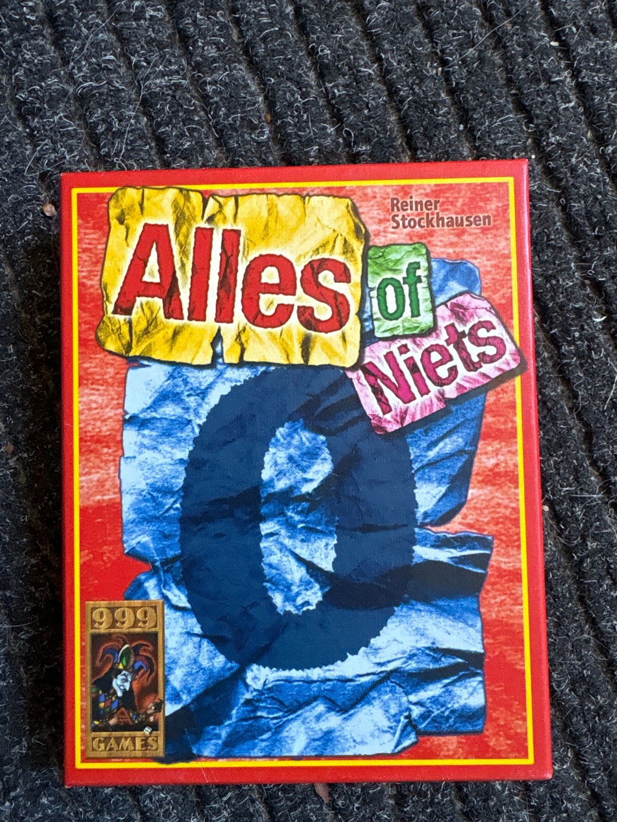 Alles of Niets Kaartspel - 999 Games, Drie of vier spelers, Verzenden, Nieuw