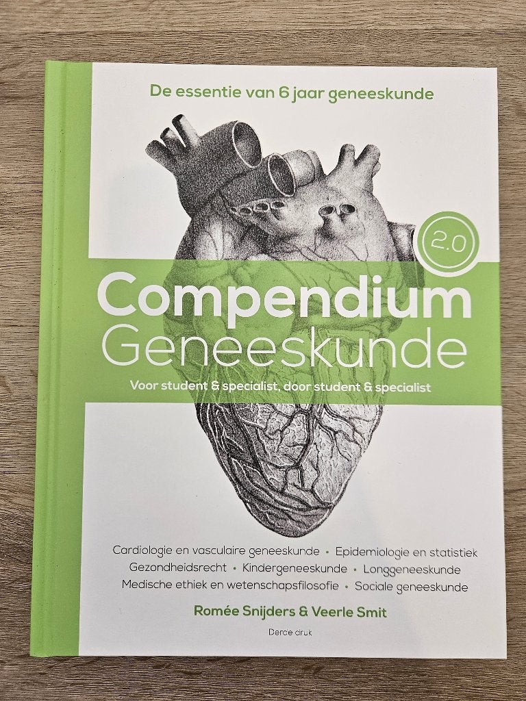 Compendium Geneeskunde 2.0 deel 5, Boeken, Ophalen of Verzenden, Beta, Nieuw, WO