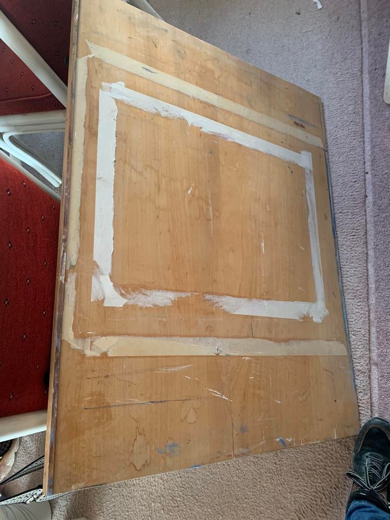 Schildersezel voor op tafel, Hobby en Vrije tijd, Schilderen, Ophalen, Gebruikt, Ezel