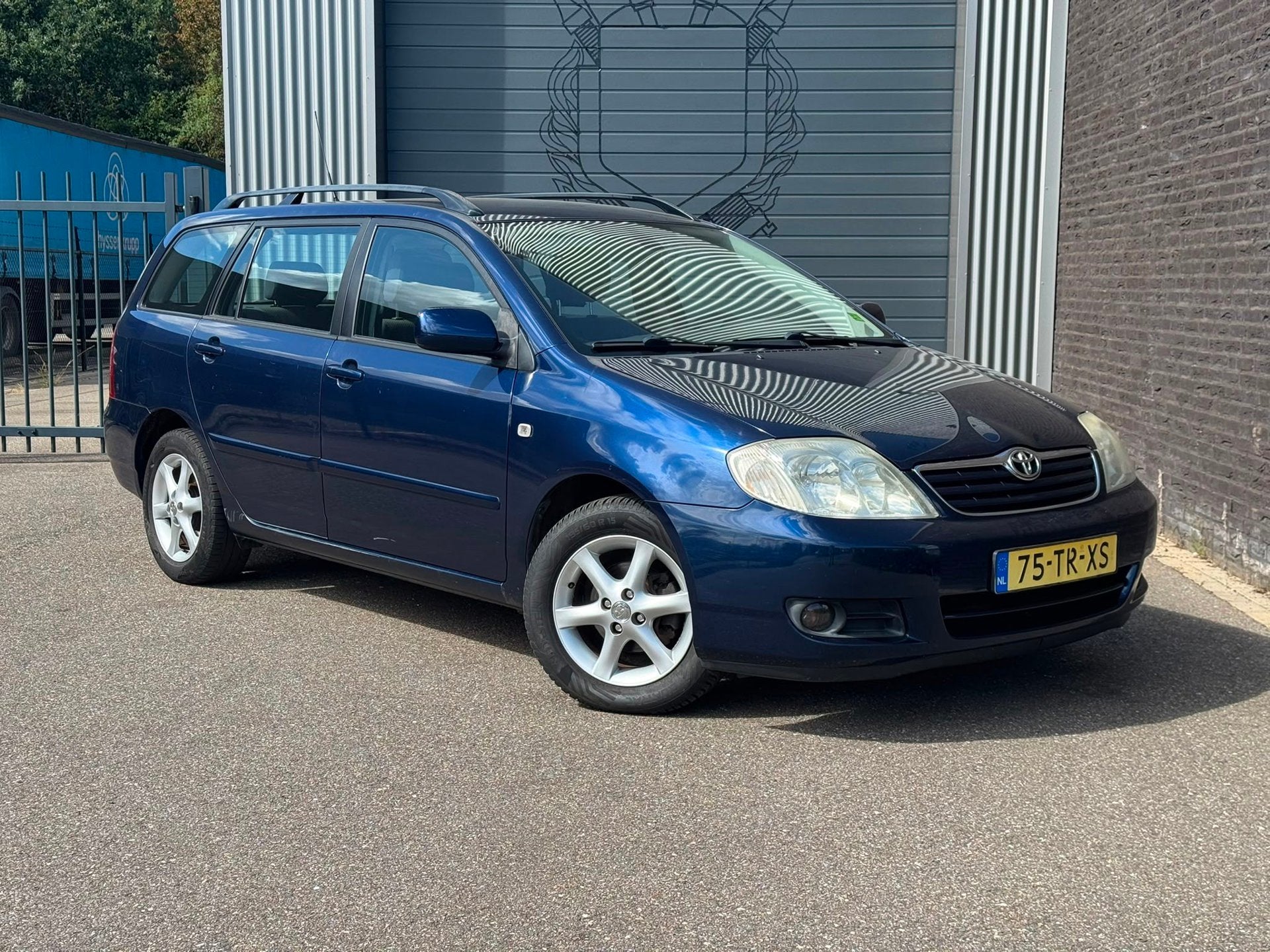 Toyota Corolla Wagon 1.6 VVT-i Linea Sol Nap|Ecc, Voorwielaandrijving, Gebruikt, 4 cilinders, Blauw