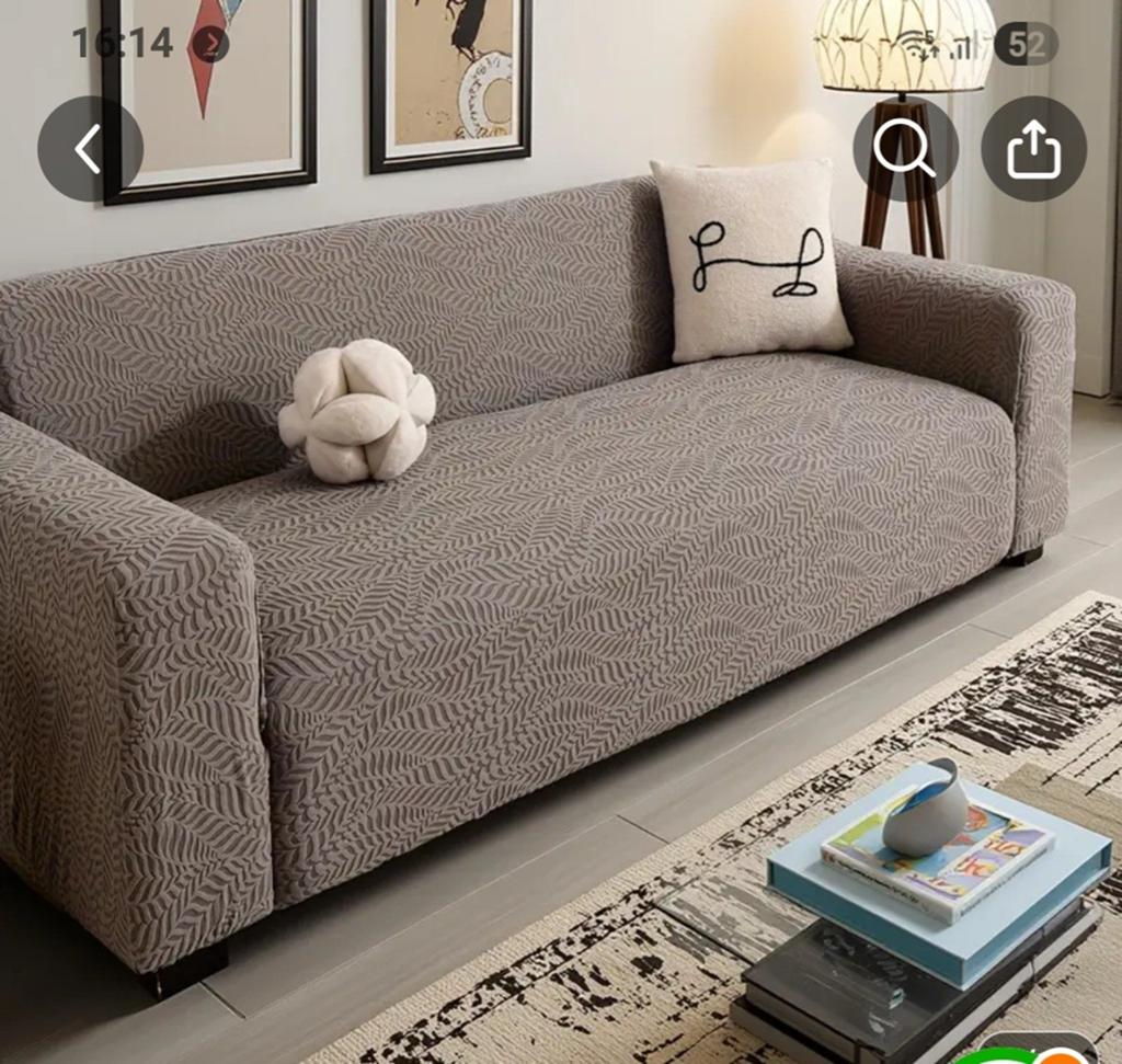 Beschermhoes voor tweezitter., Huis en Inrichting, Woonaccessoires | Plaids en Woondekens, Ophalen of Verzenden, Zo goed als nieuw