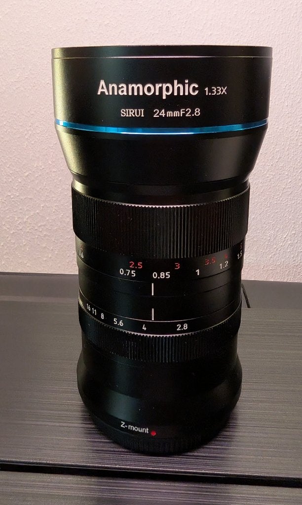 te koop Sirui 24mm f/2.8 1.33x Anamorphic - Nikon Z-mount, Overige merken, Nikon Z-mount, Zo goed als nieuw, 24 mm