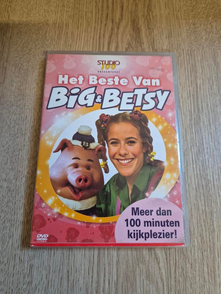 Het beste van Big & Betsy DVD studio 100, Cd's en Dvd's, VHS | Kinderen en Jeugd, Alle leeftijden, Ophalen of Verzenden